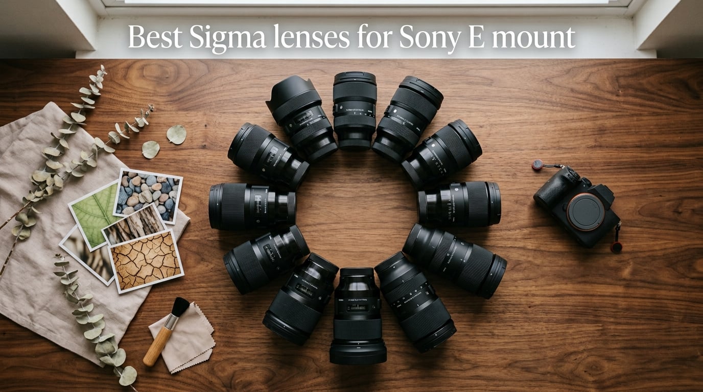 Best Sigma lenses for Sony E mount
