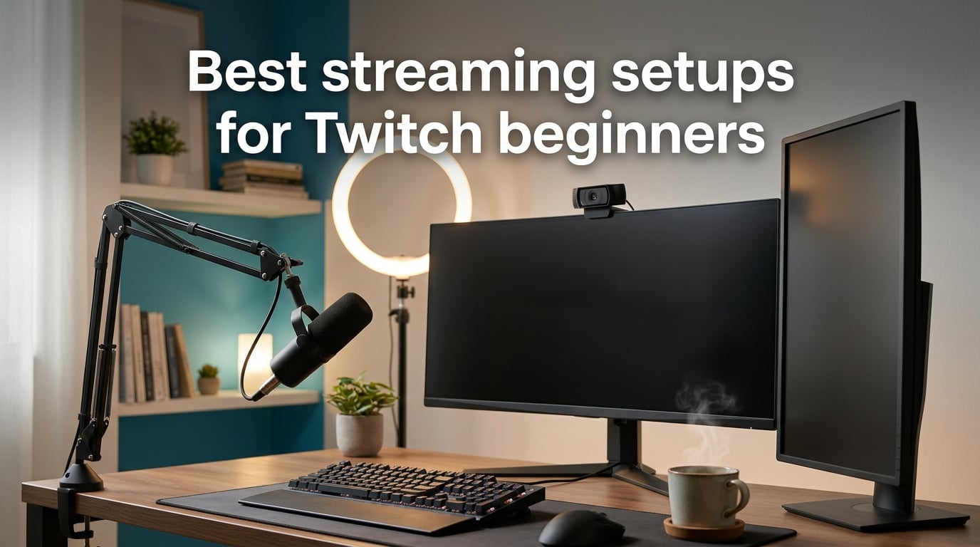 Best streaming setups for Twitch beginners