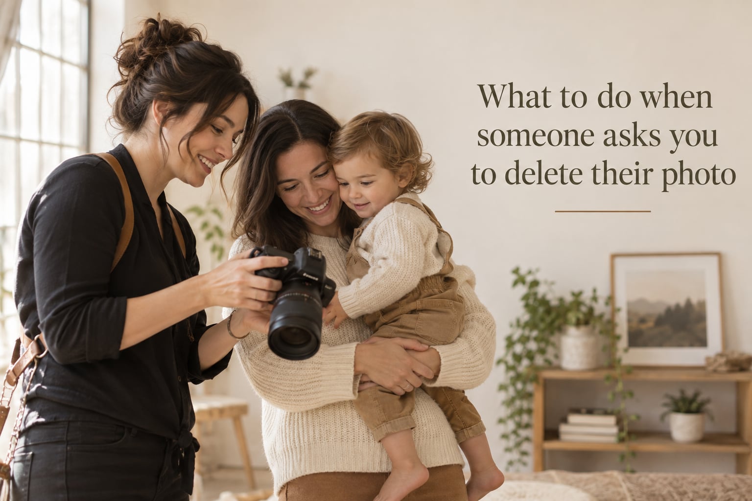 What to do when someone asks you to delete their photo