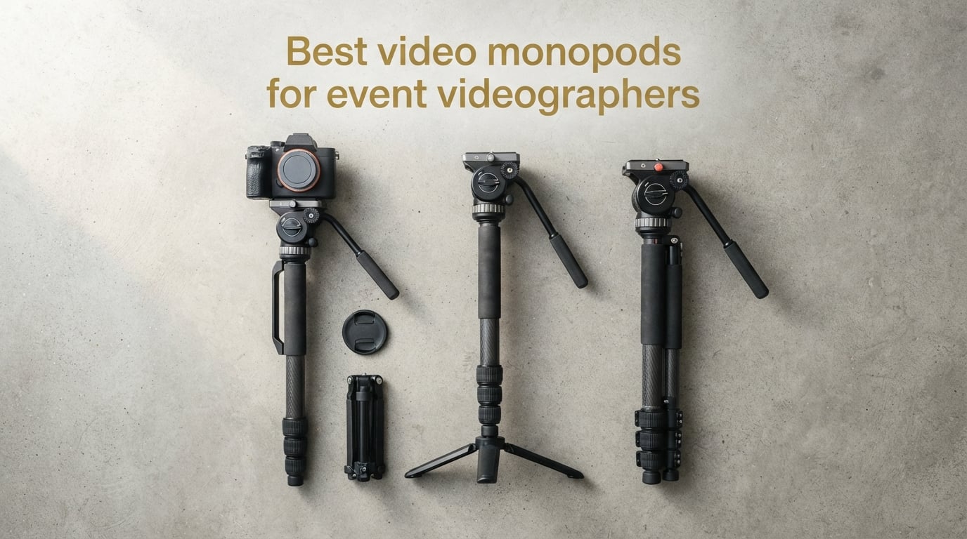 Best video monopods for event videographers
