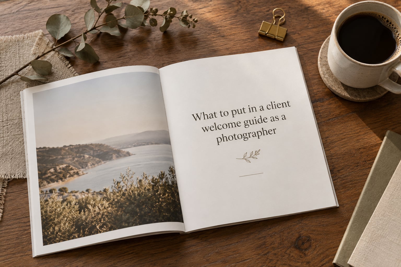 What to put in a client welcome guide as a photographer