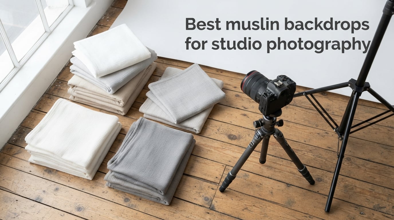 Best muslin backdrops for studio photography