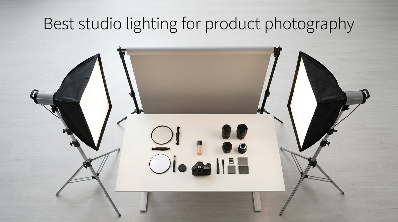 Best studio lighting for product photography