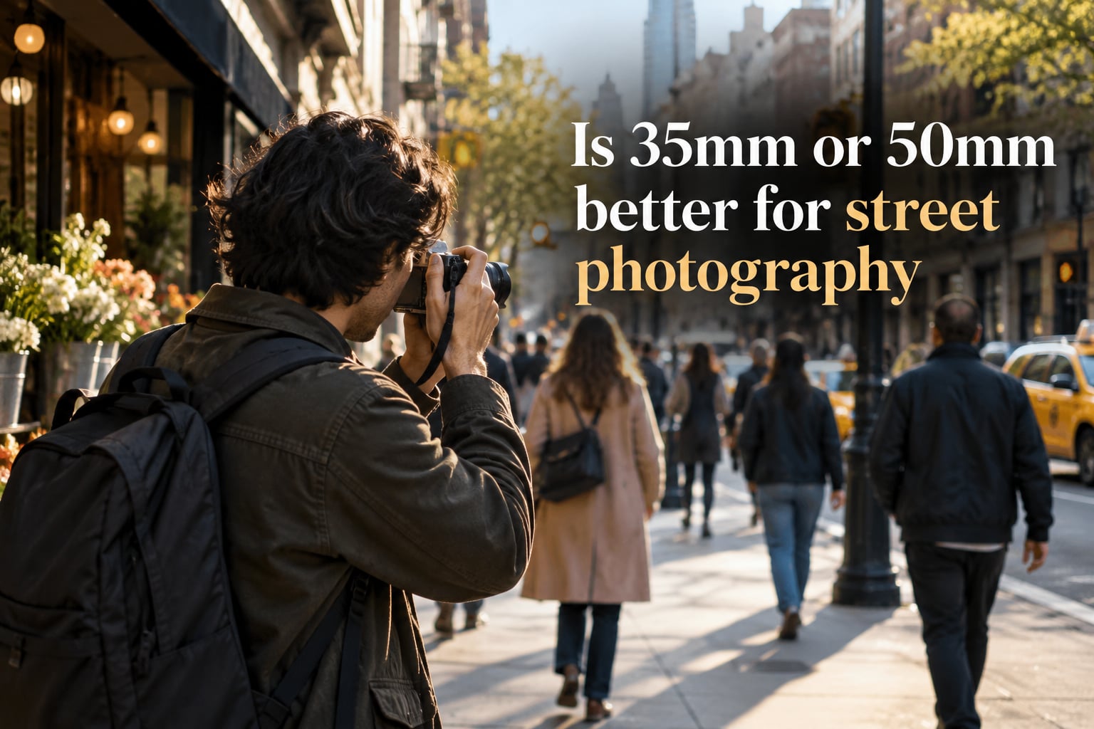 Is 35mm or 50mm better for street photography