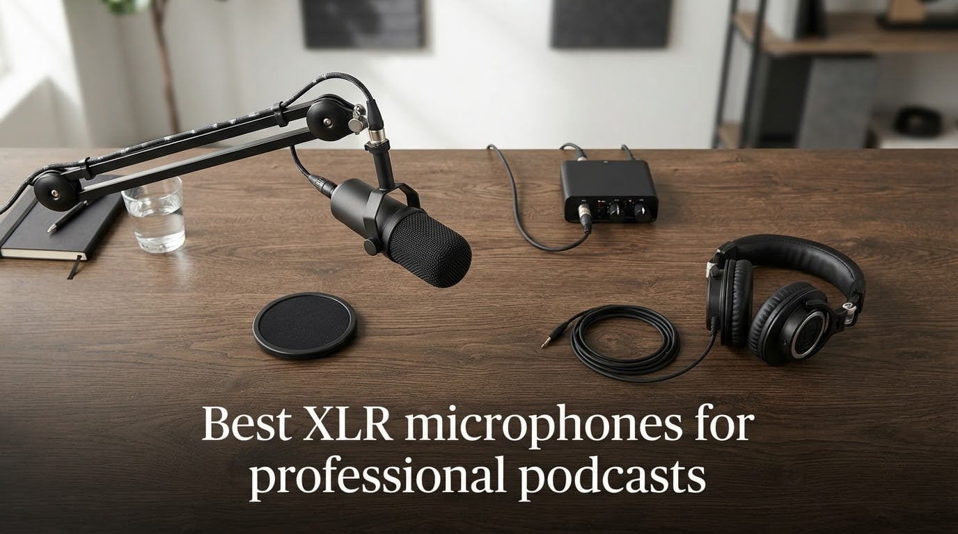 Best XLR microphones for professional podcasts