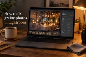 How to fix grainy photos in Lightroom