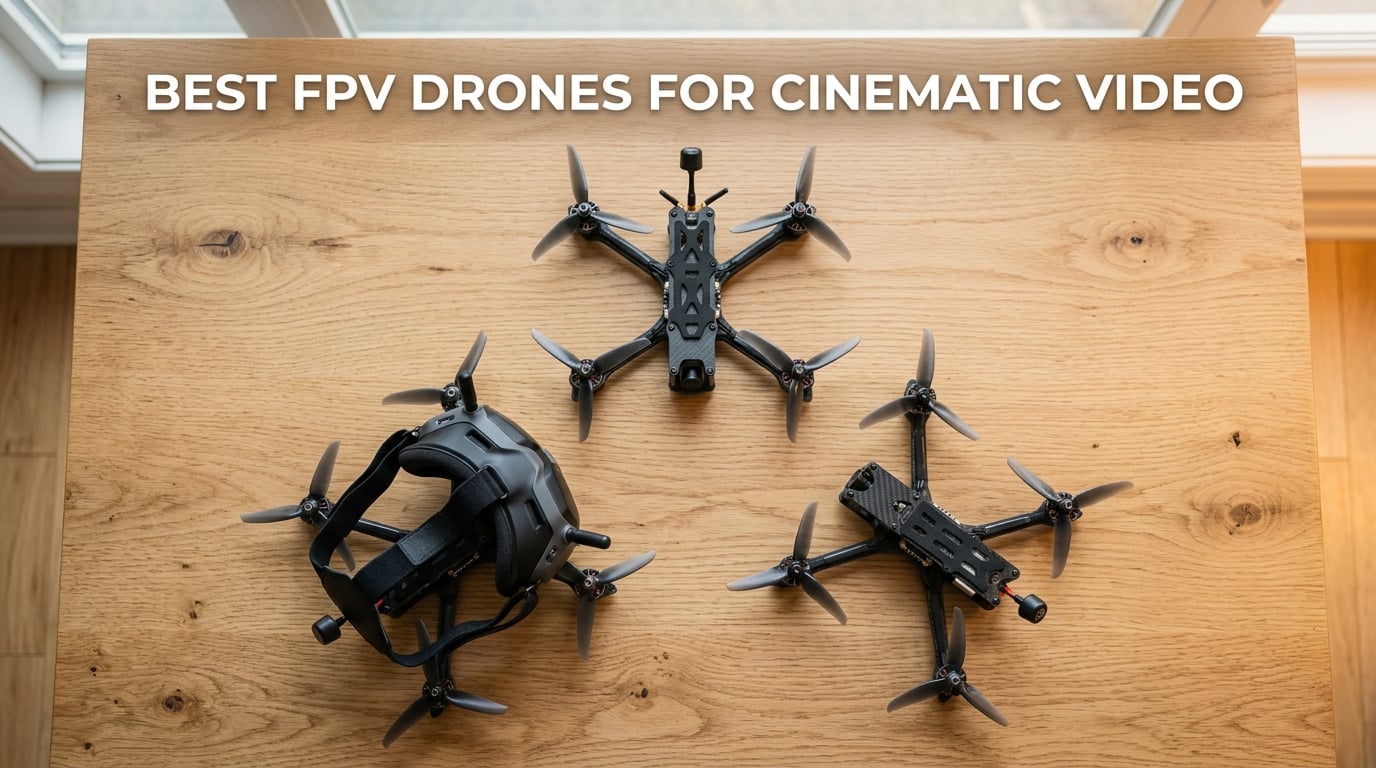 Best FPV drones for cinematic video