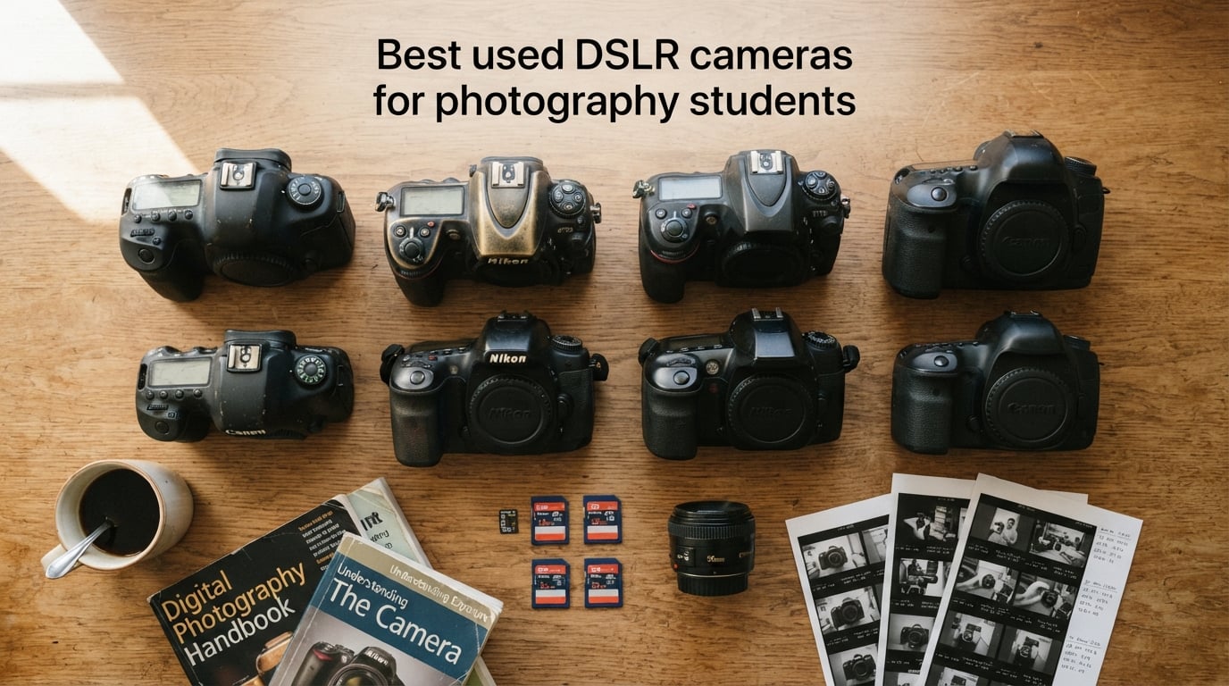 Best used DSLR cameras for photography students