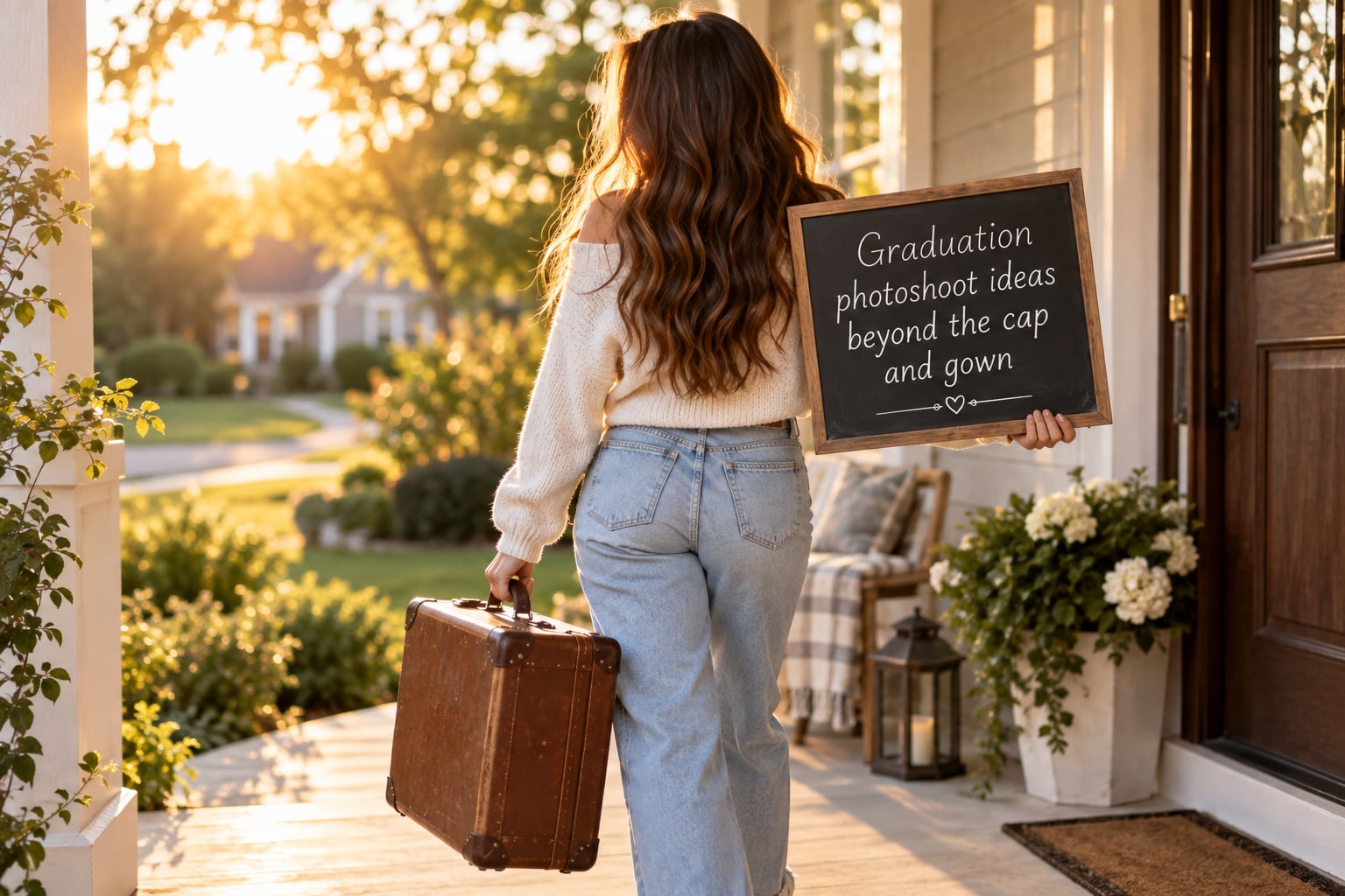 Graduation photoshoot ideas beyond the cap and gown