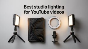 Best studio lighting for YouTube videos