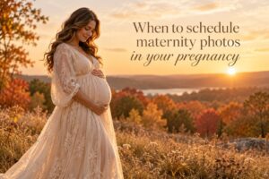 When to schedule maternity photos in your pregnancy