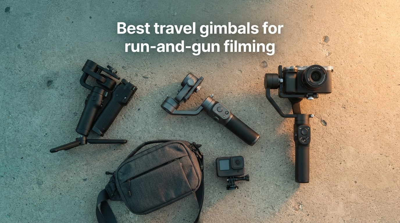 Best travel gimbals for run-and-gun filming