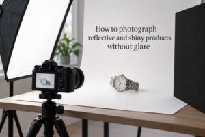 How to photograph reflective and shiny products without glare