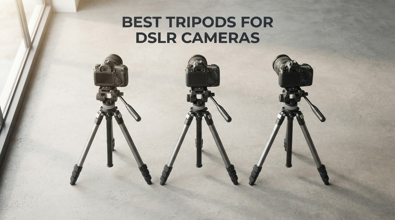 Best tripods for DSLR cameras
