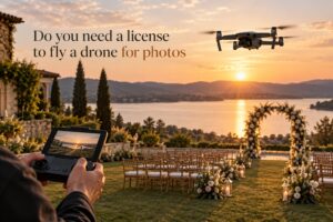 Do you need a license to fly a drone for photos