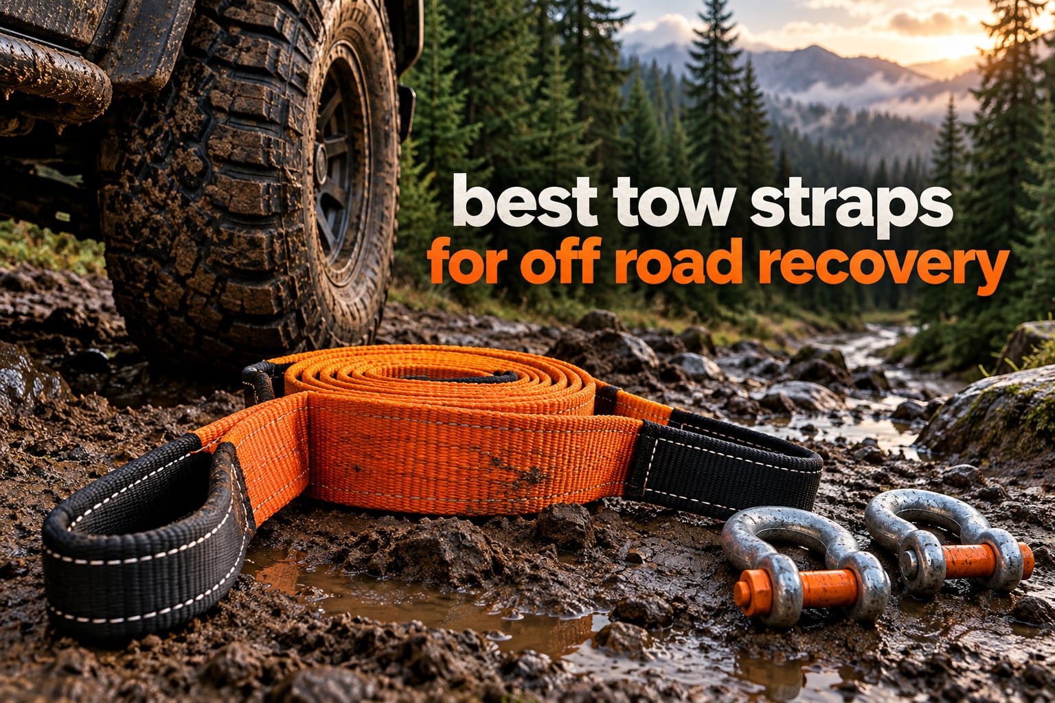 best tow straps for off road recovery