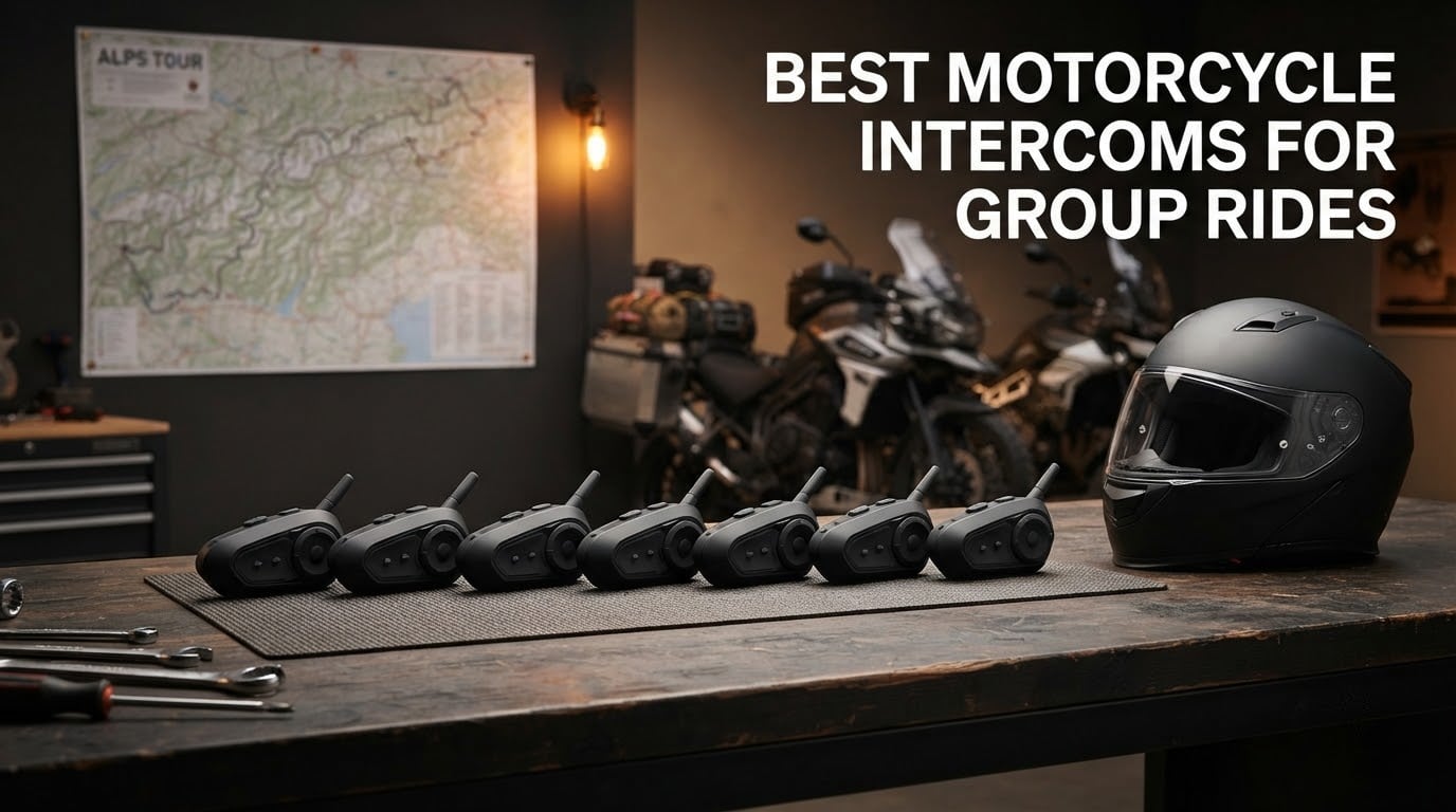best motorcycle intercoms for group rides