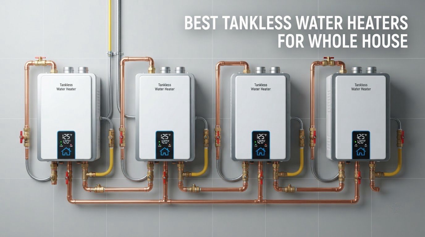 best tankless water heaters for whole house