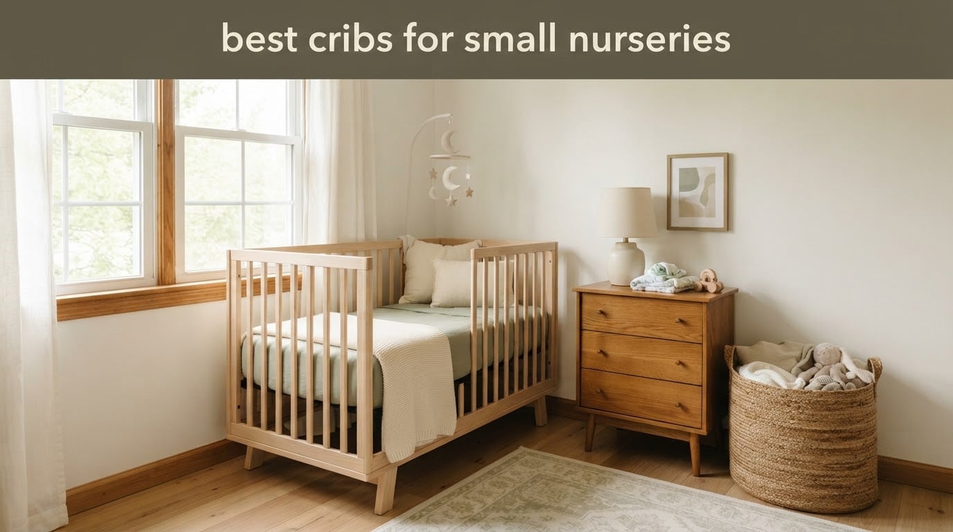 best cribs for small nurseries