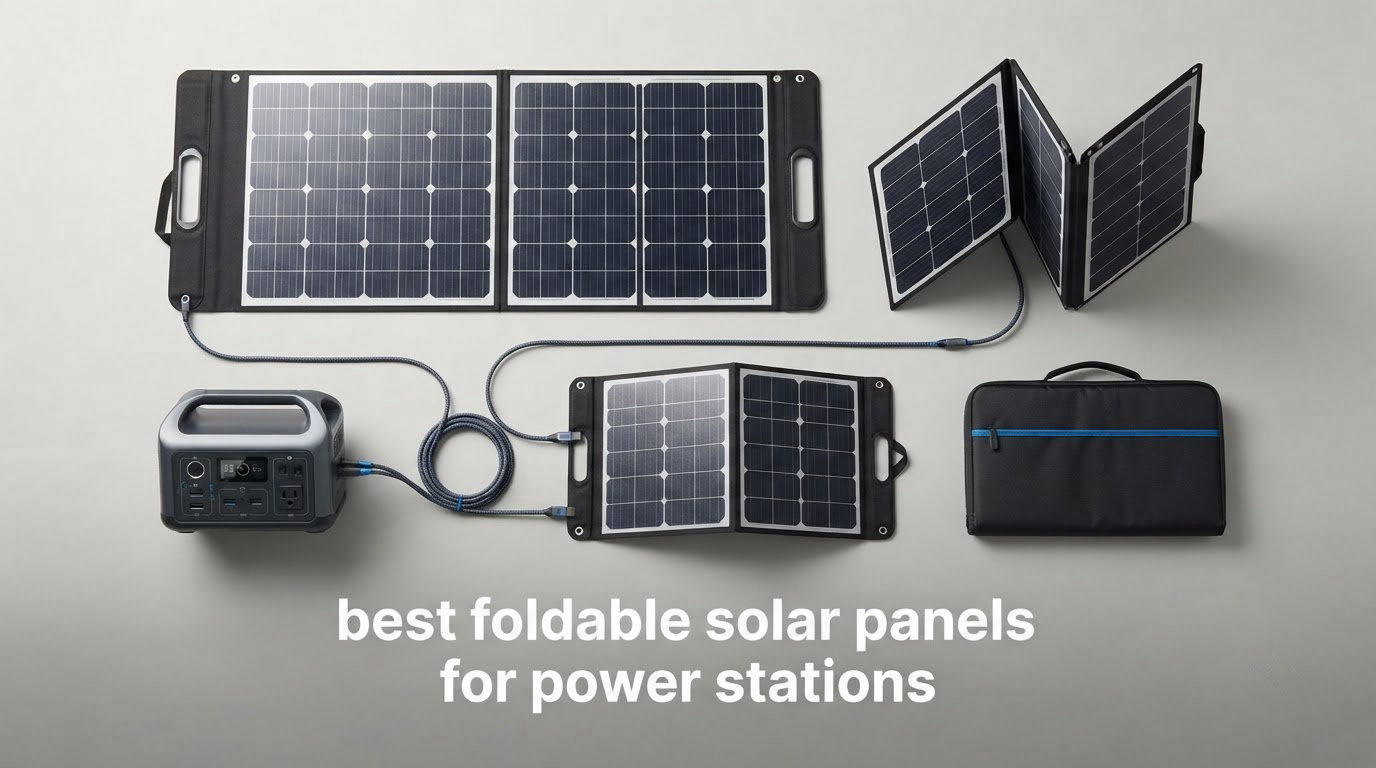 best foldable solar panels for power stations