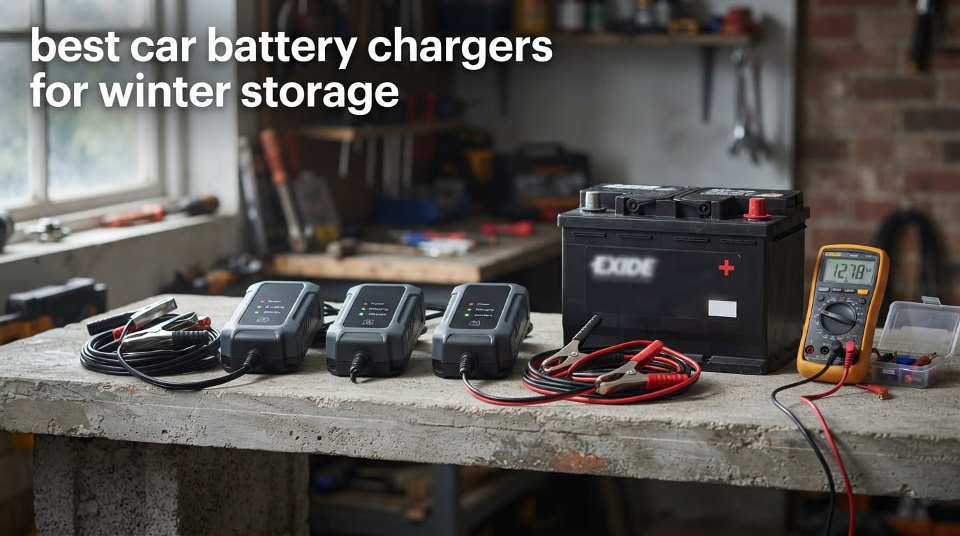 best car battery chargers for winter storage