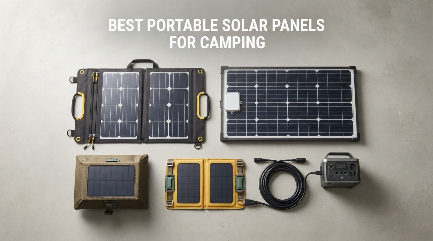 best portable solar panels for camping
